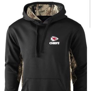 Men's Dunbrooke Black/Realtree Camo Kansas City Chiefs Hoodie